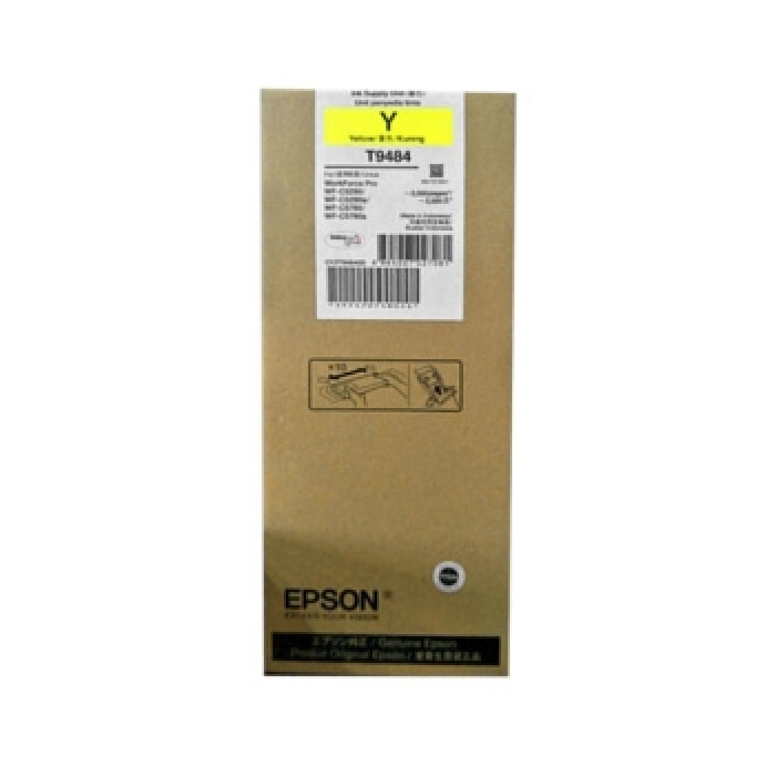 爱普生(EPSON)T9484Y 标准容量黄色墨盒 (适用WF-C5290a/5790a机型)约3000页